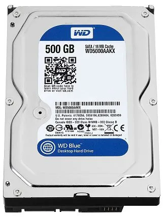 Western Digital WD Blue WD5000AAKX 500GB Hard Drive