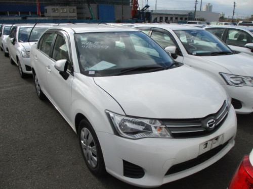 Toyota Axio X 2014 White Color