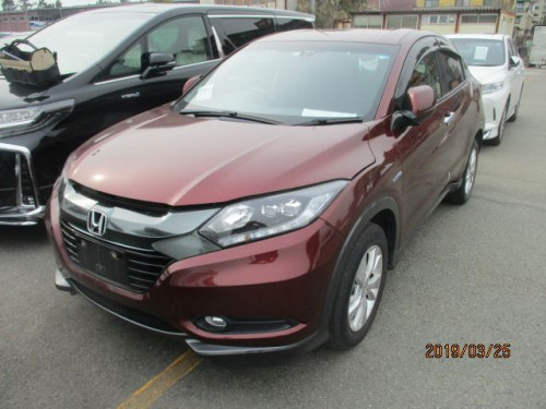 Honda Vezel X 2014 Wine Color