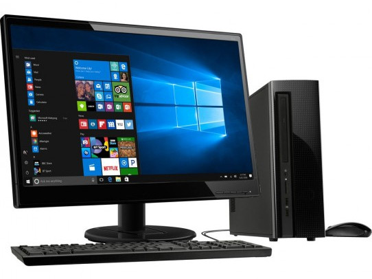 Desktop PC Core i5 120GB SSD 1TB HDD 8GB RAM 19" Monitor