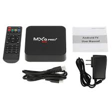 MXQ Pro Android TV Box WiFi UHD 4K Smart Media Player