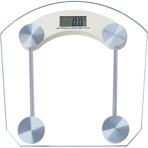 Digital Glass Body Transparent Weight Machine
