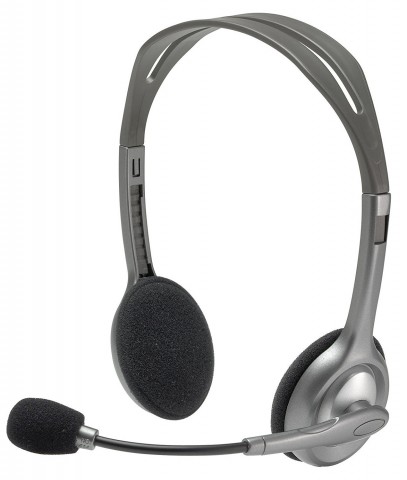 Logitech H110 Stereo Headset with Super Wideband Audio
