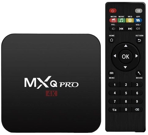 MXQ Pro 4K Android 6.0 Quad Core Smart TV Box 1G / 8G