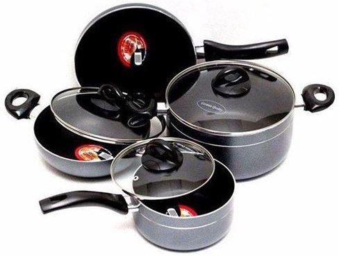 Kiam Non-Stick 7 Pieces Cookware Set