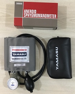 Yamasu Aneroid Sphygmomanometer with Stethoscope