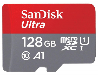 SanDisk Class 10 microSDXC 128GB Memory Card