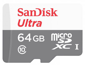 SanDisk Ultra 64GB microSDXC UHS-I Card