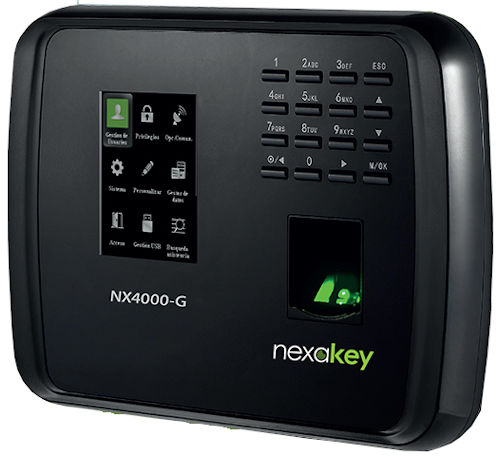 Nexakey NX4000-G Fingerprint Time Attendance Machine