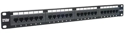 Trendnet 24 Port Cat6 Unshielded Networking Patch Panel