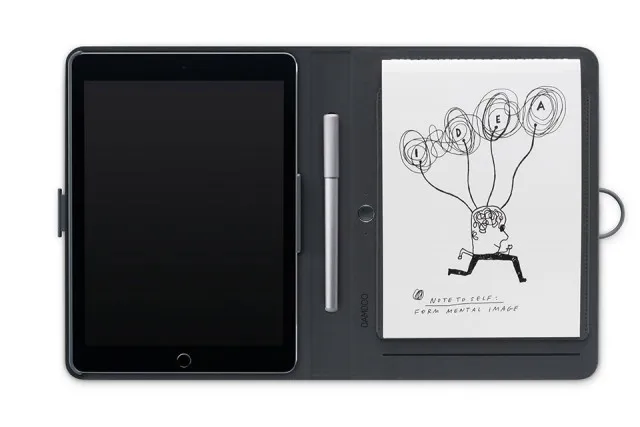 Wacom Bamboo Spark Graphics Art Tablet with Ballpoint Pen