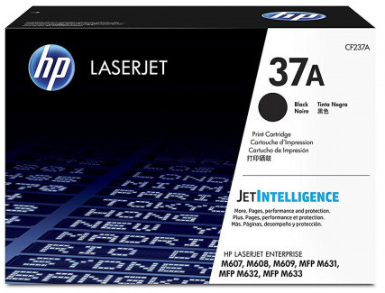 HP 37A Original Black LaserJet Toner