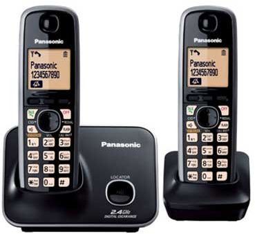 Panasonic KX-TG3711BX 1.8" LCD Screen Cordless Phone