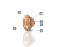 Siemens Vibe Nano 8 IIC (Germany Made) Channel -8 ,Hearing Aid In Bangladesh- Brown