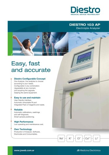 Electrolyte Analyzer Diestro