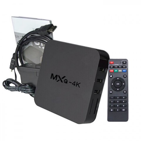 MXQ Pro 4K Quad Core 1GB RAM WiFi Smart Android TV Box