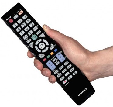 Television remote for Samsung LED / LCD / 3D smart TV