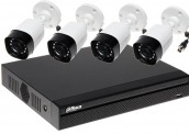 CCTV Package Dahua 4CH DVR 4 PCS Camera 500GB HDD