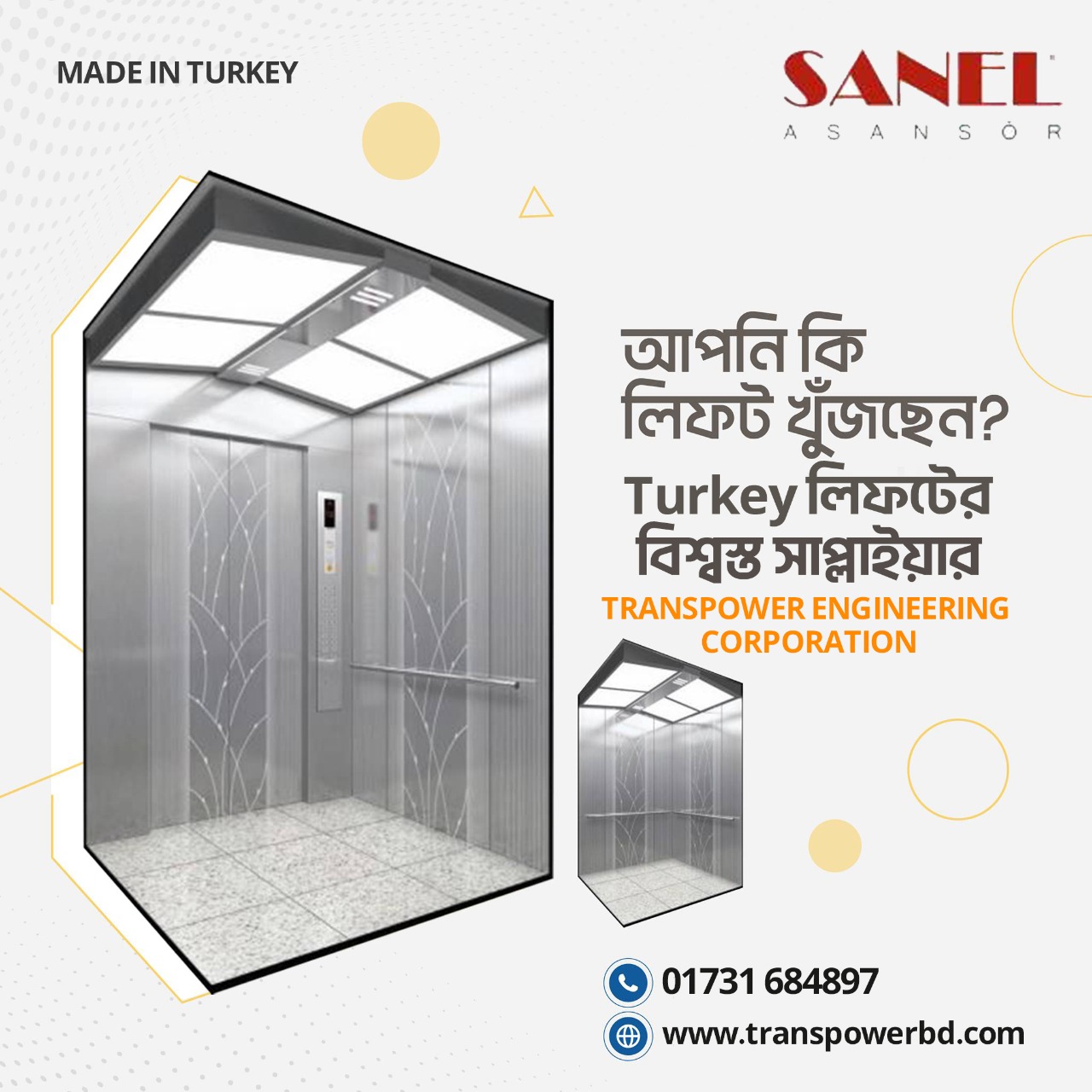 Turkey Elevator In Bangladesh