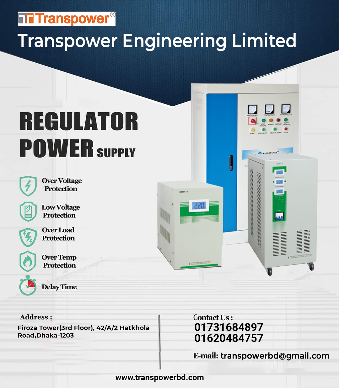 40 KVA Automatic Voltage Stabilizer