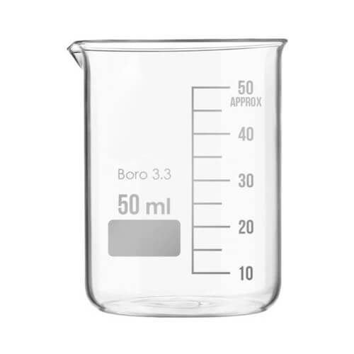 Glassco 50ml Glass Beaker