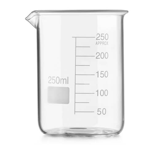 Glass Beaker 250ml China