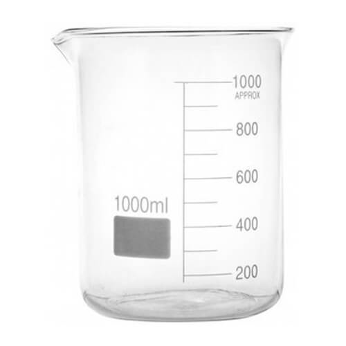 Glass Beaker 1000ml China