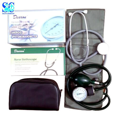 Analog Blood Pressure Machine with Stethoscope