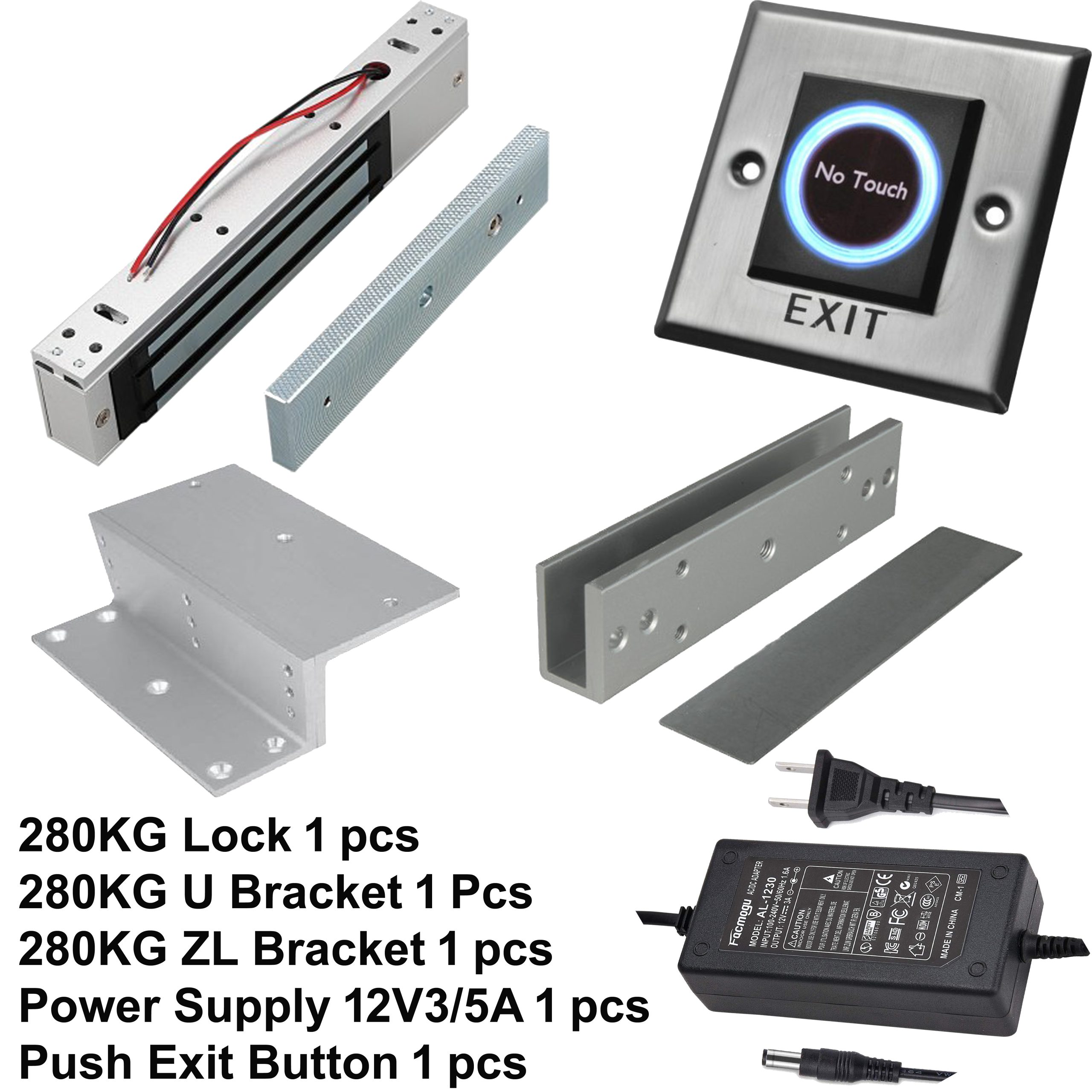 magnetic Door Lock Package 280 Kg