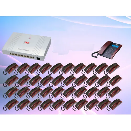 IKE PABX 32-Line Full Package with 32 Telephone Set