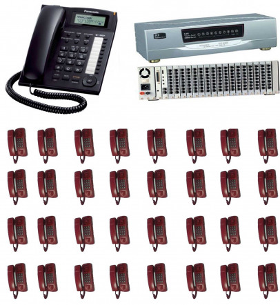 PABX System 40 Line 40 Telephone Package