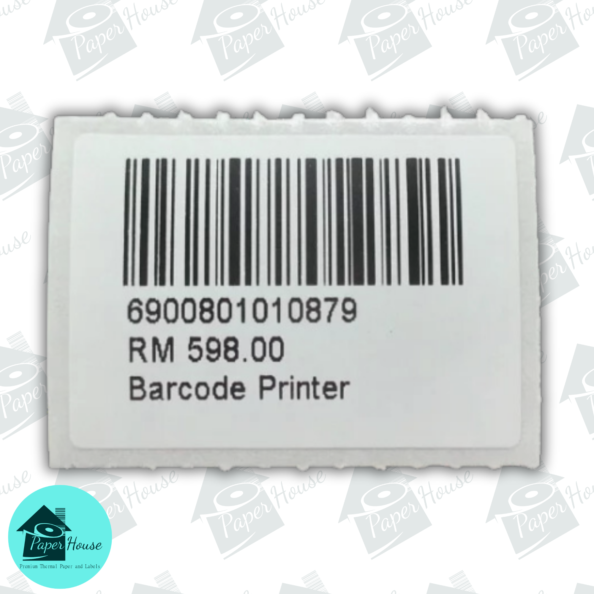 barcode sticker 45mm x 20mm - 2000pcs