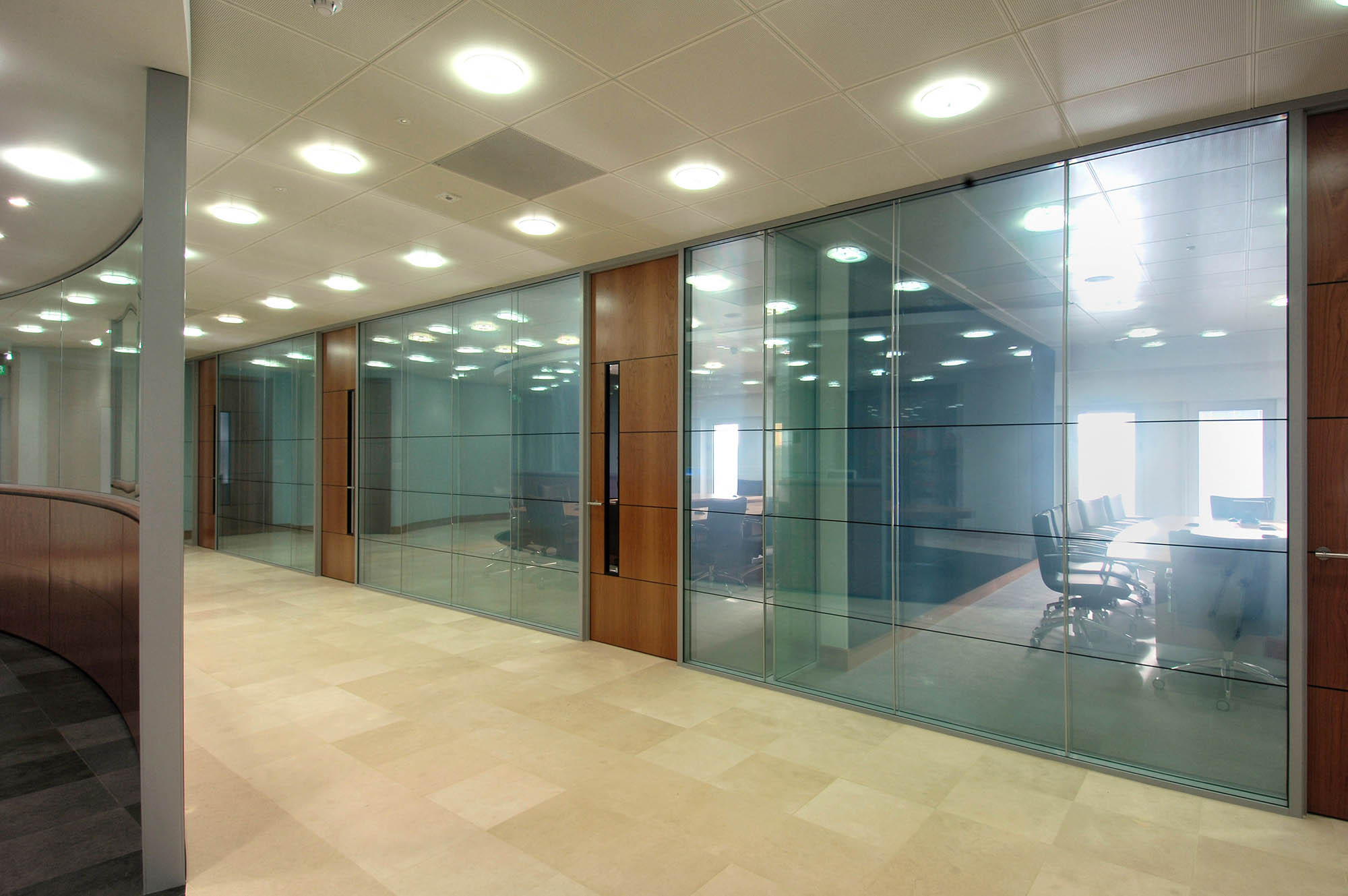 Glass Partition