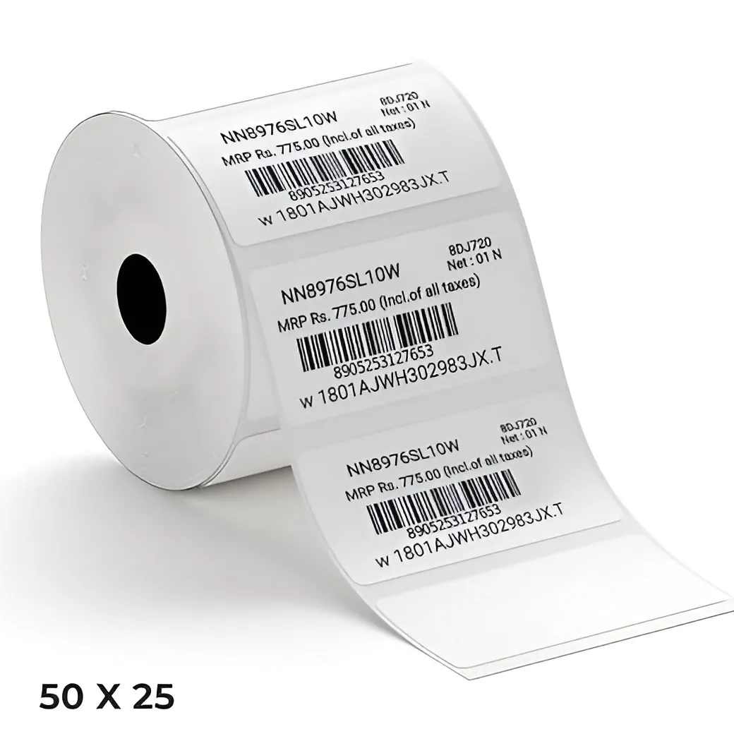 Barcode Sticker 50mmx25mm SG  - 1000pcs