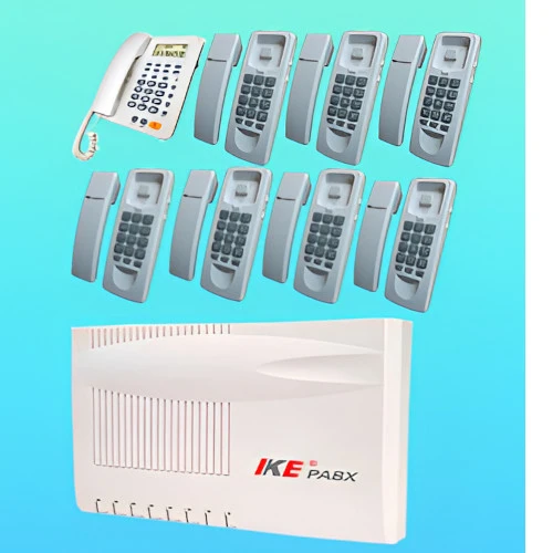 IKE 8-Port 8-Telephone Complete PABX Package Set Price in Bangladesh