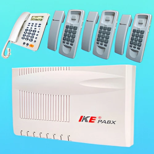 IKE PABX 8-Port 4-Telephone Complete Package Set Price in Bangladesh