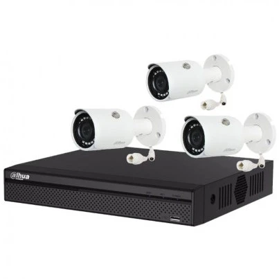Dahua 3 Unit IPC-HFW1230S1 IP Camera Package Price in Bangladesh