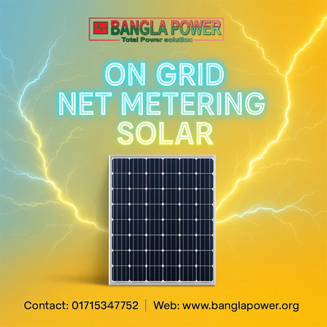 On Grid Net Metering Solar (Roof Top Type)