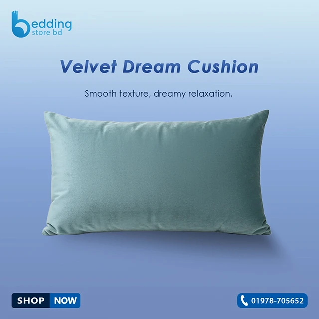 Velvet Dream Cushion – Luxurious Soft Touch