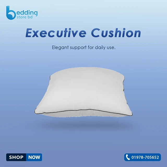 Premium Executive Cushion – Ergonomic Back Support for Office Chairs & Luxury Sofas