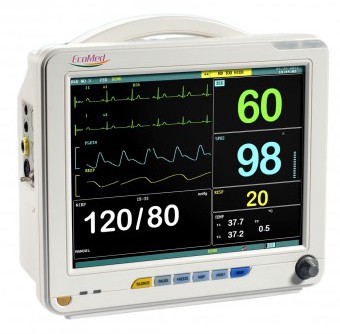 Ecomed EPM-50 Parameter 12 Inch Color TFT Patient Monitor