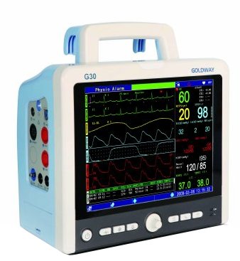 Philips Goldway G30 Portable 10.4 Inch Patient Monitor