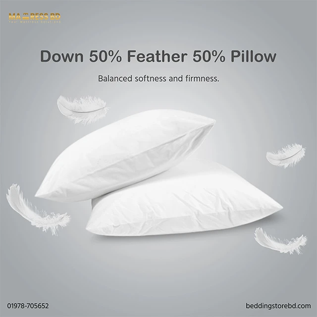Down 50 Feather 50 Pillow