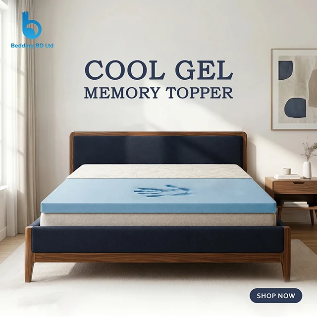Cool Gel Memory Foam Topper