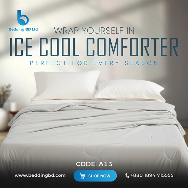 Ice Cool Comforter - Satin Green