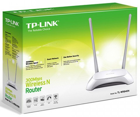 TP Link TL-WR840N 300 Mbps 2 Antenna Wireless N Router