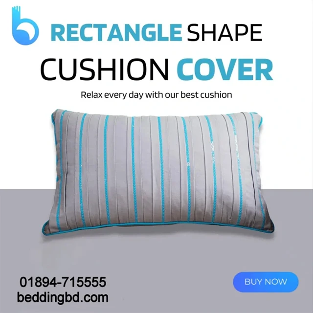 Rectangle Style Cushion Cover