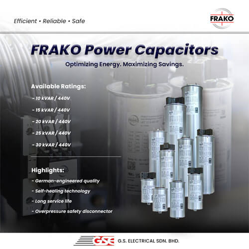 25 KVAR Power Capacitor(Frako-Germany)