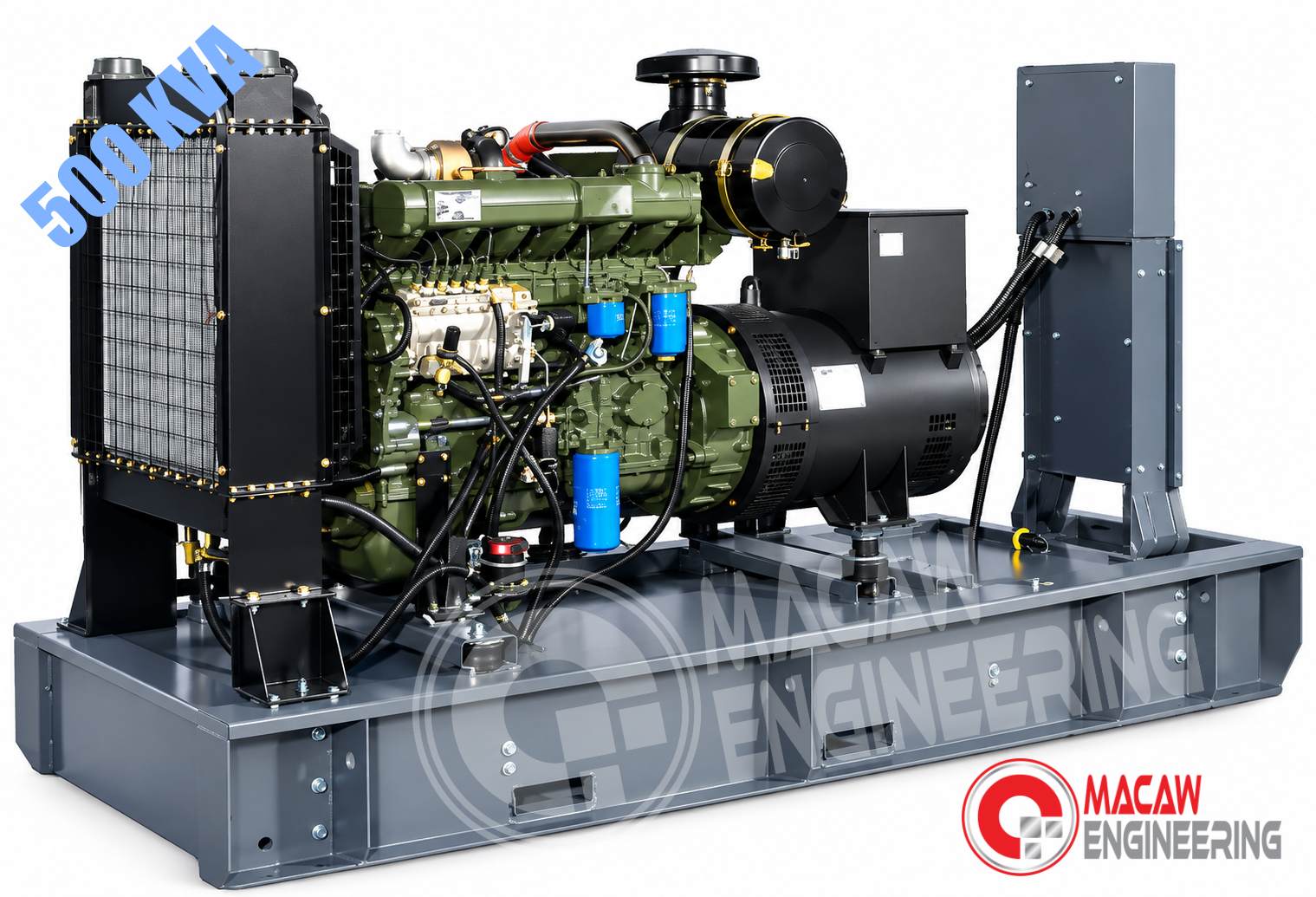 500 KVA Ricardo Diesel Generator