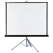 Tripod 70" x 70" Projection Screen